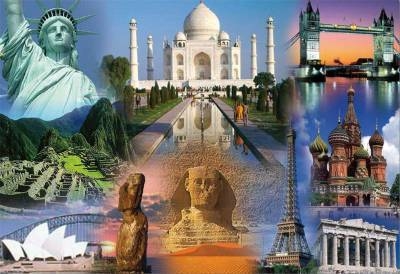 Puzzle Collage Mundo